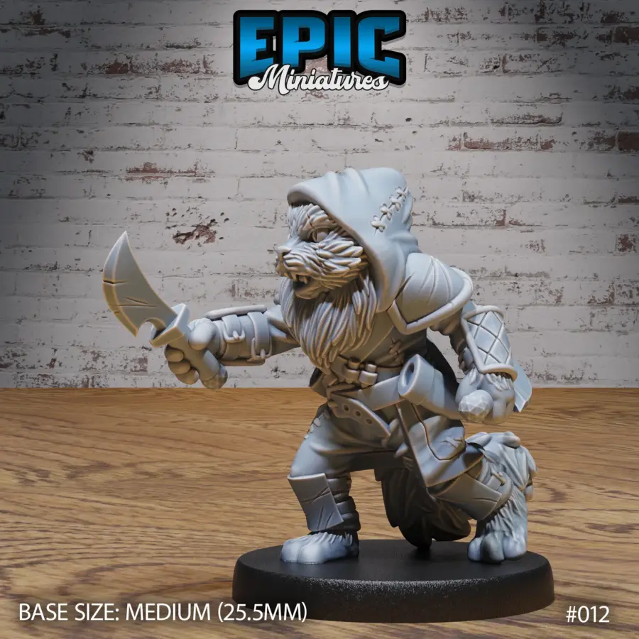 Cat Tribe Rogue (Medium)