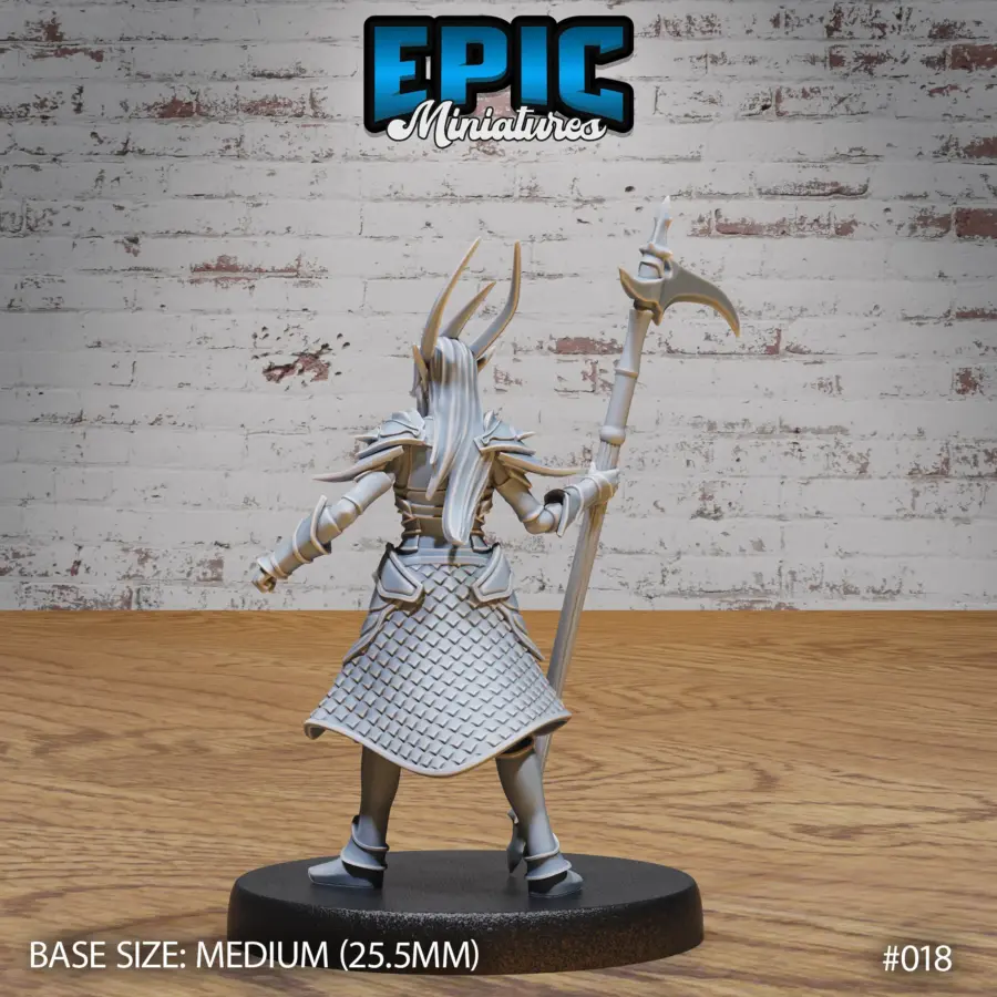 Dark Elf Army Large Scythe (Medium) - Image 2