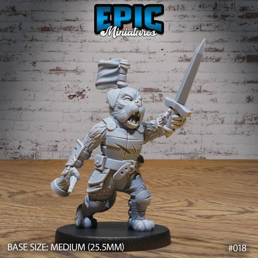 Dog Tribe Warrior (Medium)
