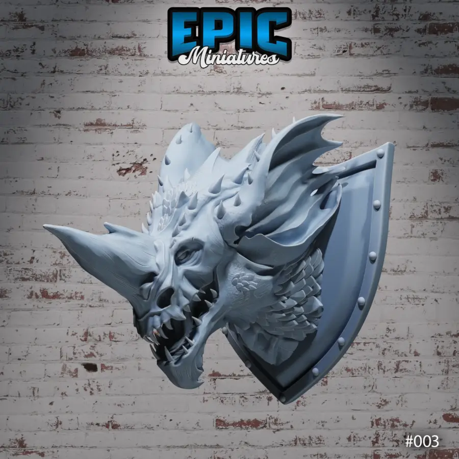Blue Dragon (Wall-Trophy)