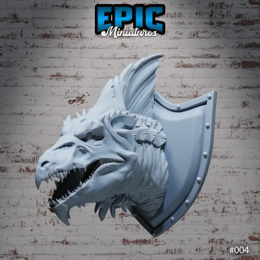 White Dragon (Wall-Trophy)