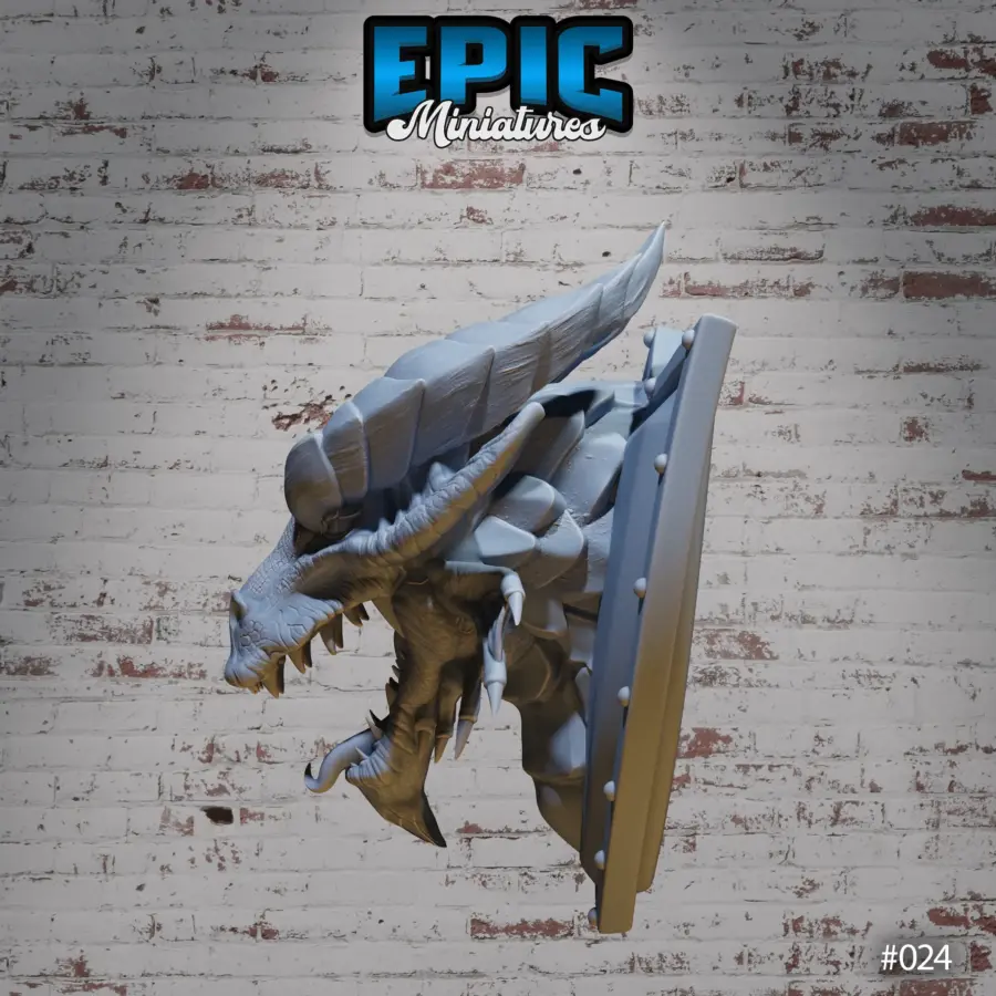 Copper Dragon Wall-Trophy - Image 4
