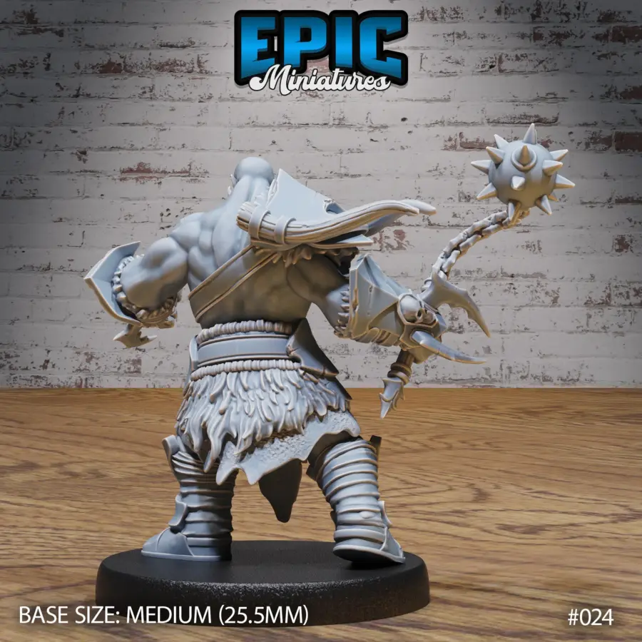 Orc Army Claws / Orc Army Morning Star / Orc Army Spear Set - Image 5