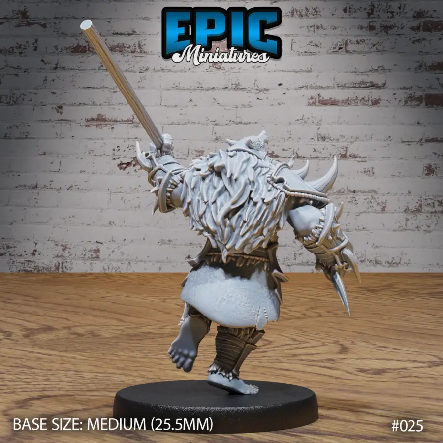 Orc Army Claws / Orc Army Morning Star / Orc Army Spear Set - Image 7