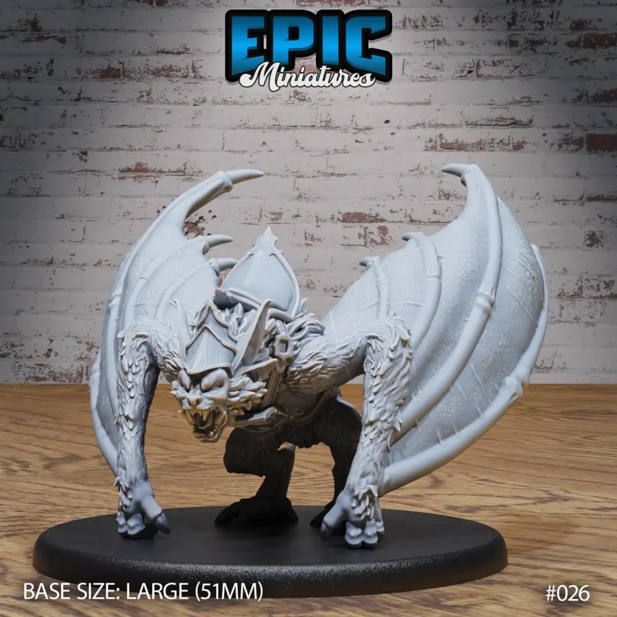 Orc Army Bat Mount / Orc Army Bat Rider Shaman / Orc Army Bat Mount Angry / Orc Army Bat Rider Spear Set - Image 2