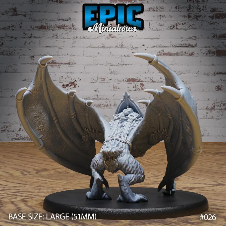Orc Army Bat Mount / Orc Army Bat Rider Shaman / Orc Army Bat Mount Angry / Orc Army Bat Rider Spear Set - Image 3