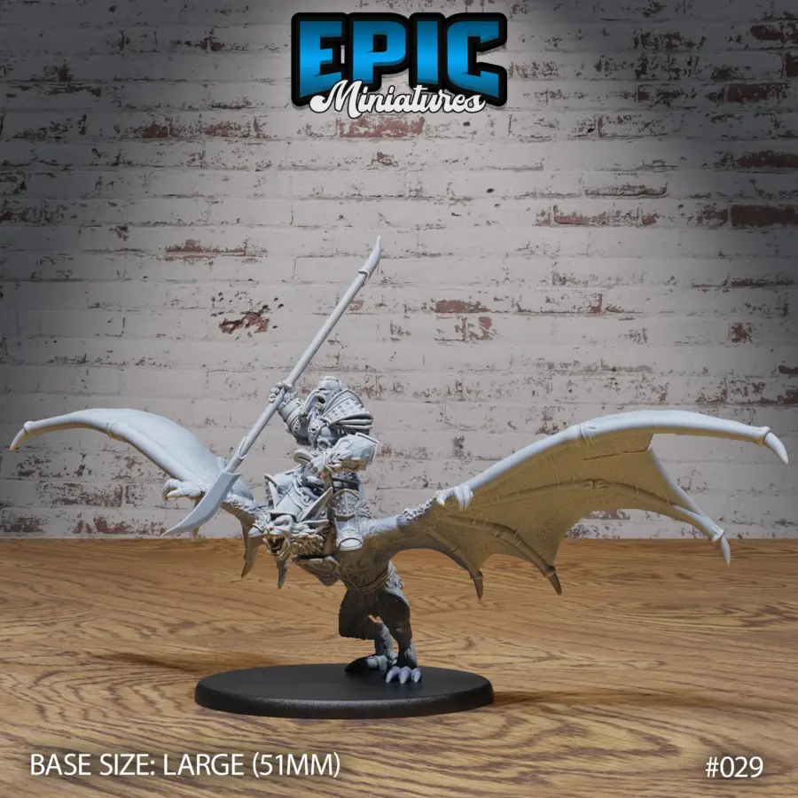 Orc Army Bat Mount / Orc Army Bat Rider Shaman / Orc Army Bat Mount Angry / Orc Army Bat Rider Spear Set - Image 8