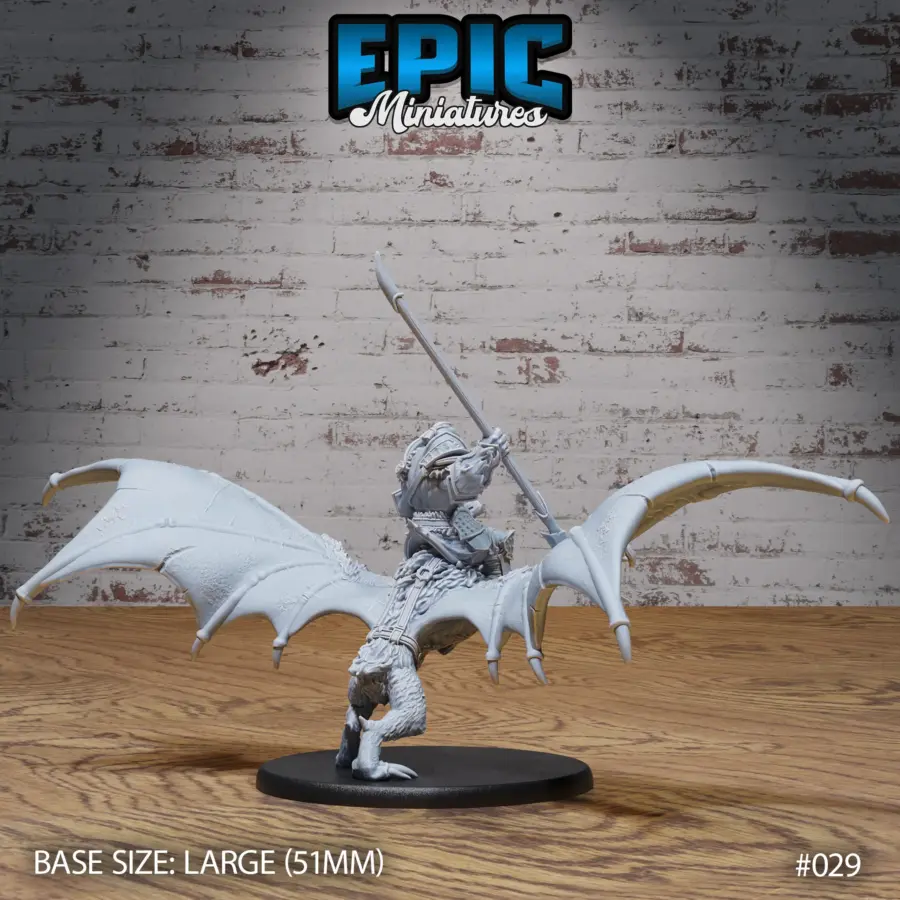 Orc Army Bat Mount / Orc Army Bat Rider Shaman / Orc Army Bat Mount Angry / Orc Army Bat Rider Spear Set - Image 9