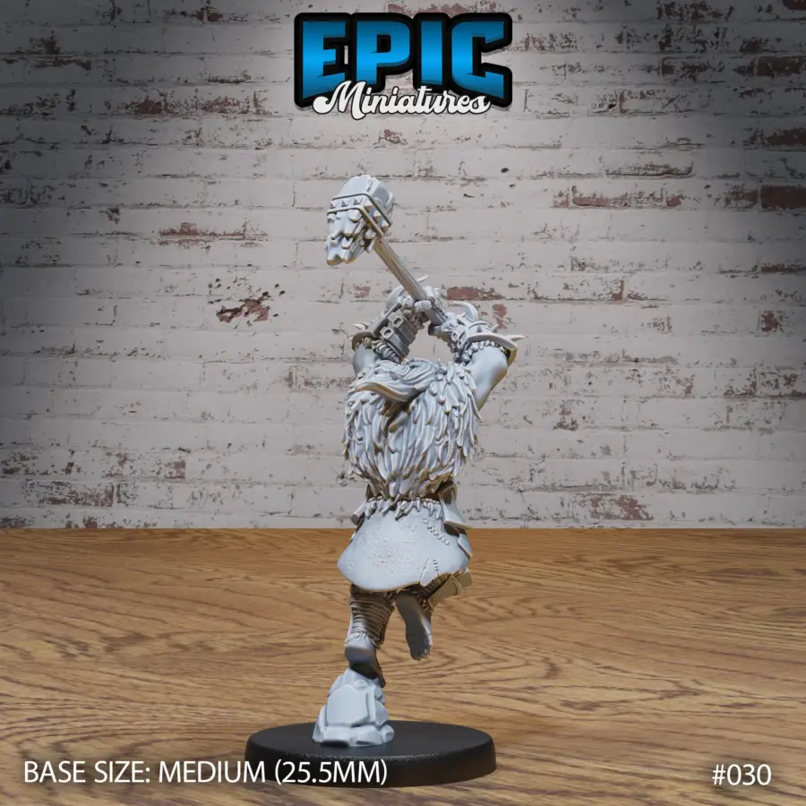 Orc Army Hammer / Orc Army Axe & Shield / Orc Army Double Axe Set - Image 3