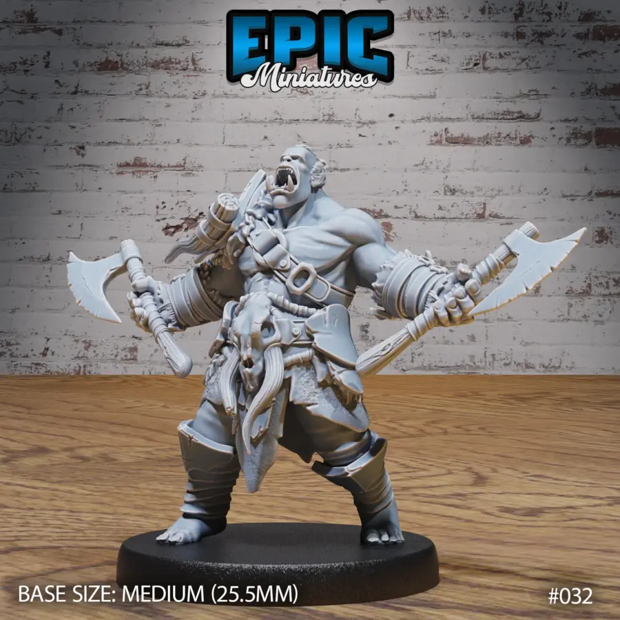 Orc Army Hammer / Orc Army Axe & Shield / Orc Army Double Axe Set - Image 6