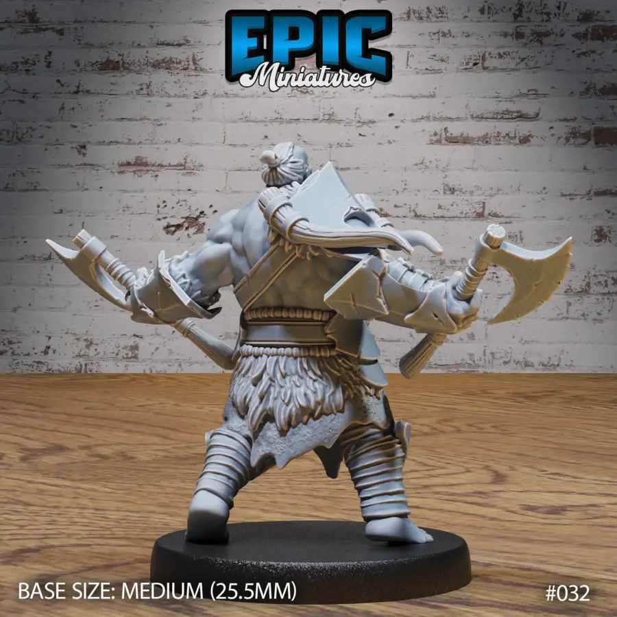 Orc Army Hammer / Orc Army Axe & Shield / Orc Army Double Axe Set - Image 7