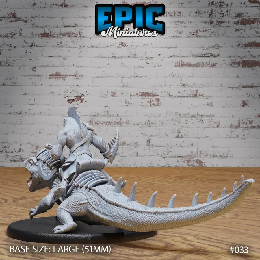 Lizard Folk Army Reptile Spearman / Lizard Folk Army Reptile Warrior Set - Image 5