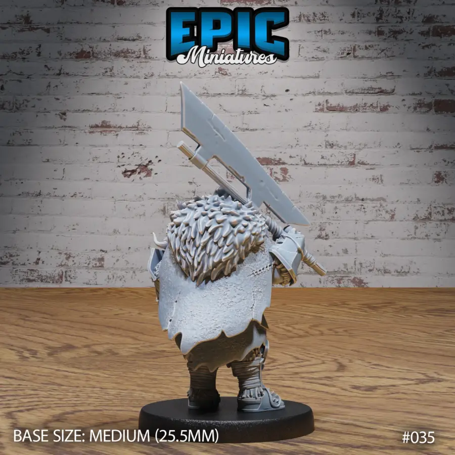 Orc Army Sword & Shield / Orc Army Mace / Orc Army Cleaver / Orc Army Halberd Set - Image 7