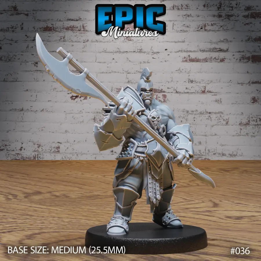 Orc Army Sword & Shield / Orc Army Mace / Orc Army Cleaver / Orc Army Halberd Set - Image 8