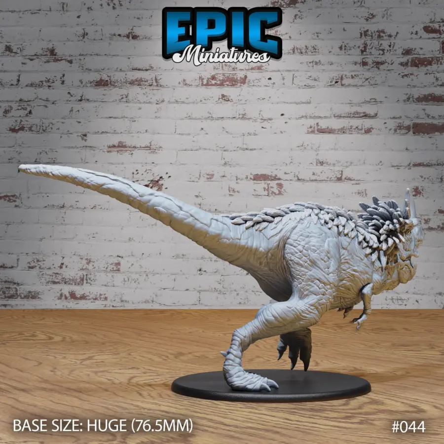 Horned Rex - 2 variations / Horned Rex Chasing - 2 variations / Horned Rex Roaring - 2 variations Set - Image 10