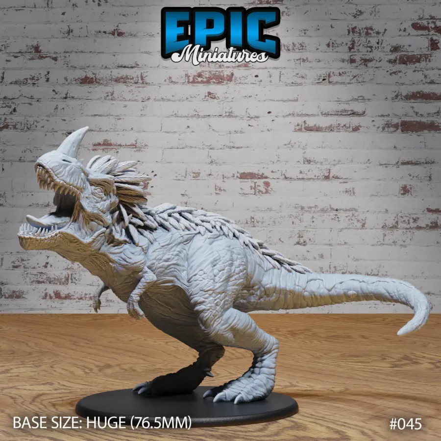 Horned Rex - 2 variations / Horned Rex Chasing - 2 variations / Horned Rex Roaring - 2 variations Set - Image 13