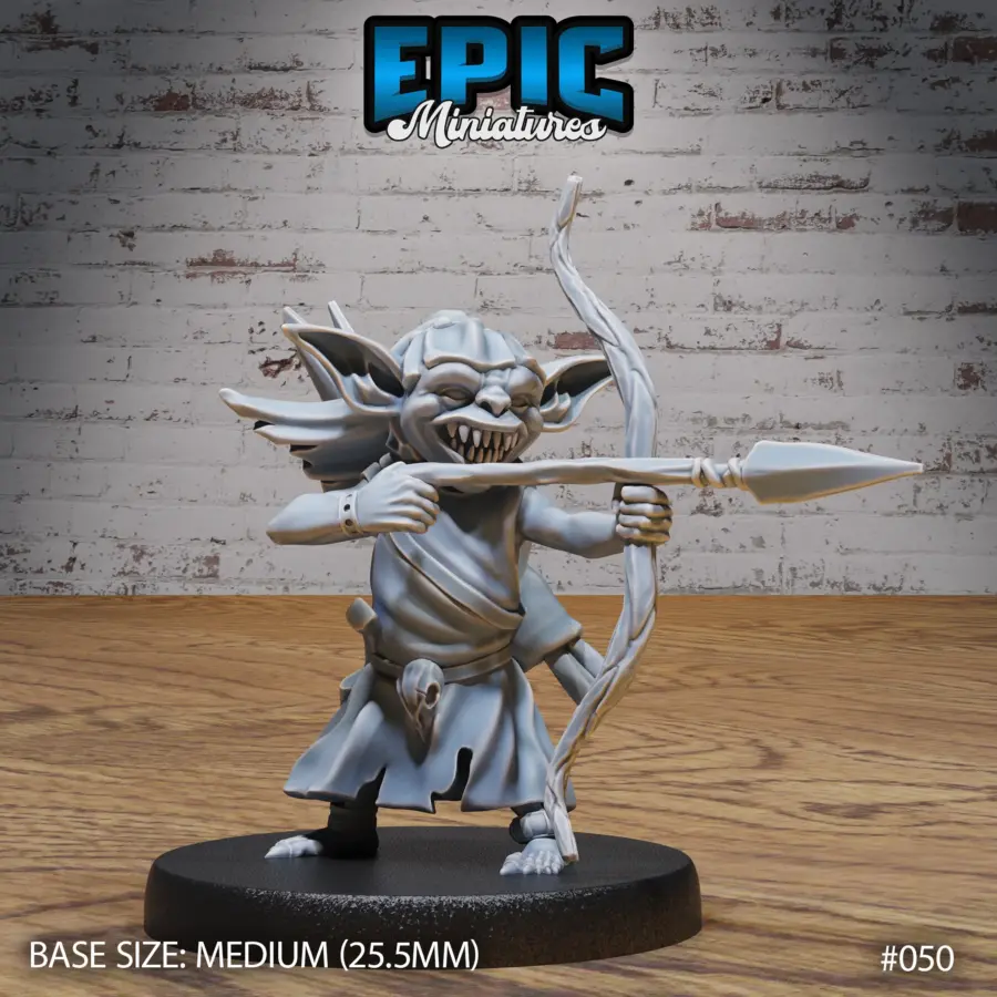 Goblin Tribe Archer / Goblin Tribe Barbarian / Goblin Tribe Chef / Goblin Tribe Sorcerer / Goblin Tribe Guard Set - Image 2
