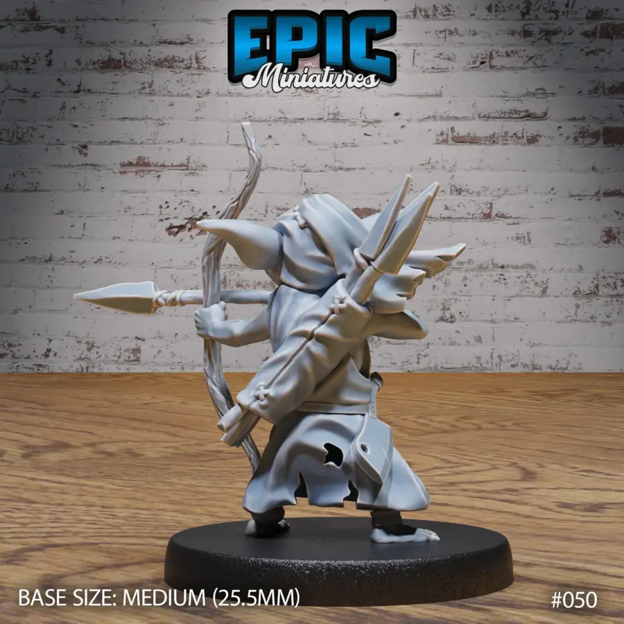 Goblin Tribe Archer / Goblin Tribe Barbarian / Goblin Tribe Chef / Goblin Tribe Sorcerer / Goblin Tribe Guard Set - Image 3