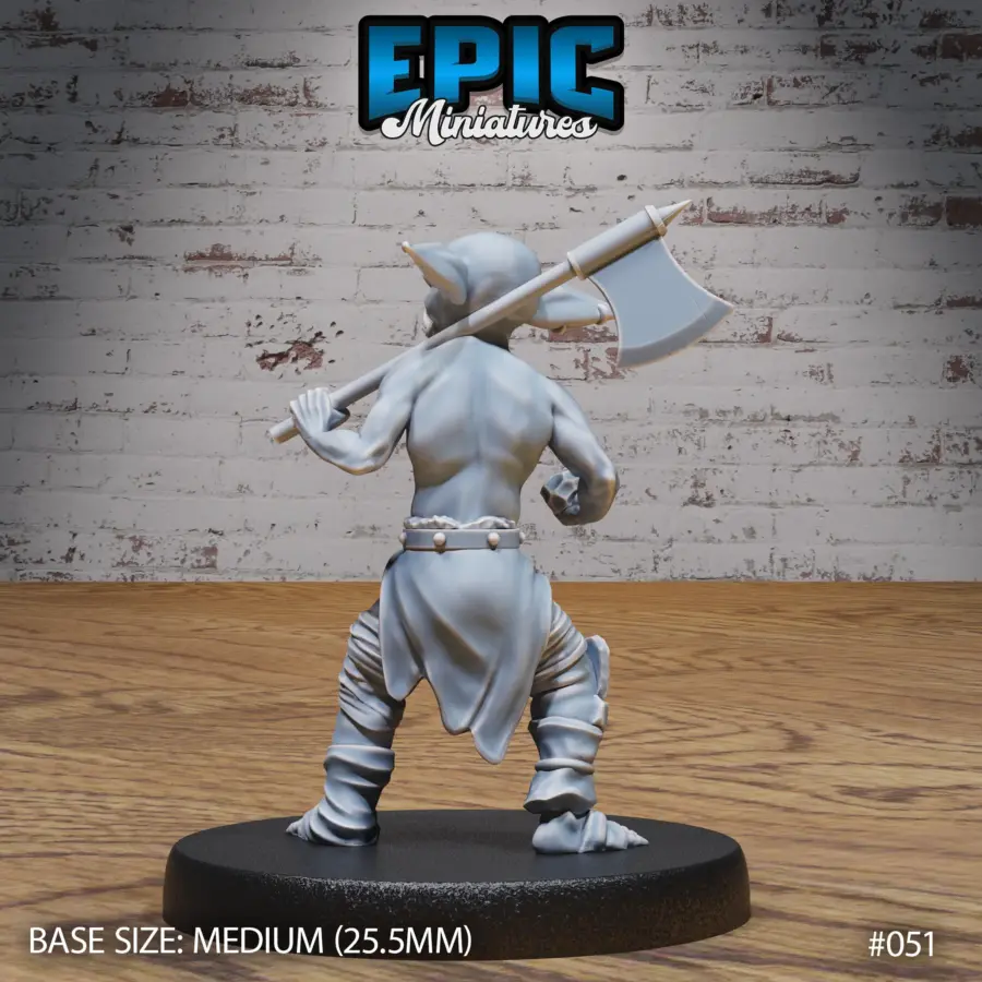 Goblin Tribe Archer / Goblin Tribe Barbarian / Goblin Tribe Chef / Goblin Tribe Sorcerer / Goblin Tribe Guard Set - Image 5