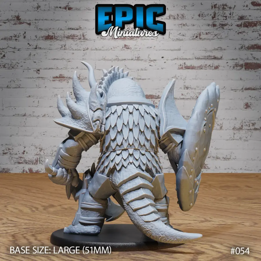 Triceratops Folk Warrior (Large) - Image 2