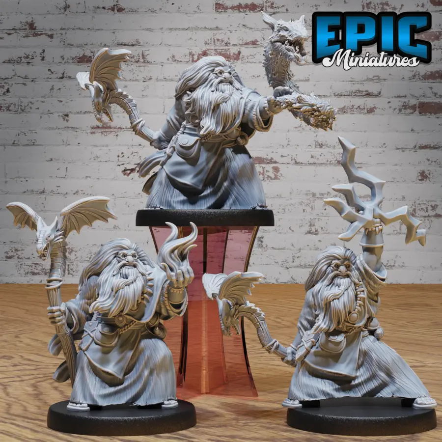 Elemental Magic Dwarf Set