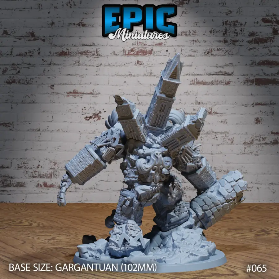 Necro-Clock Death Golem Crashing (Gargantuan) - Image 2
