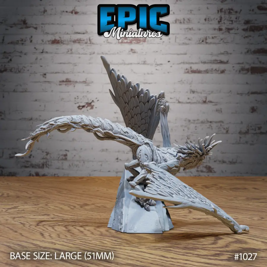 Wood Wyvern Attacking (Large) - Image 2