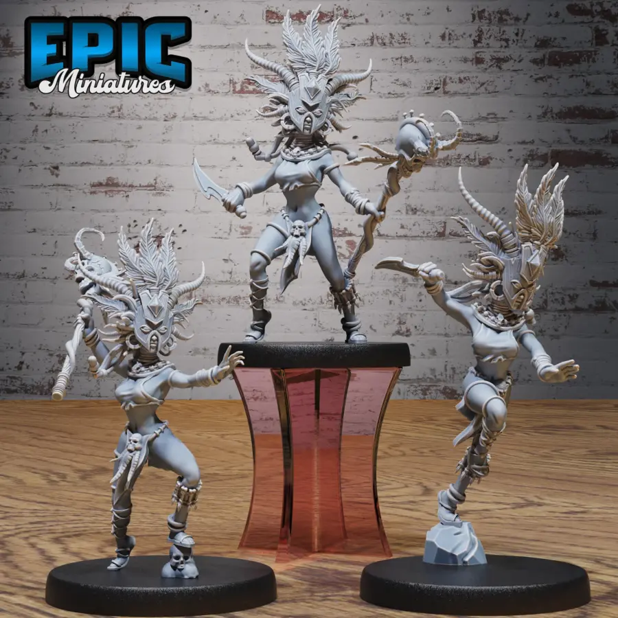 Cannibal Tribe Witch Set