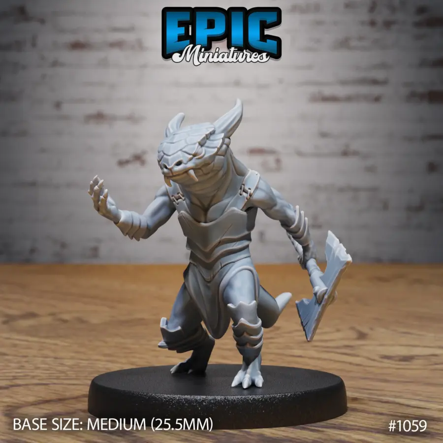 Lizardfolk Challenger (Medium)