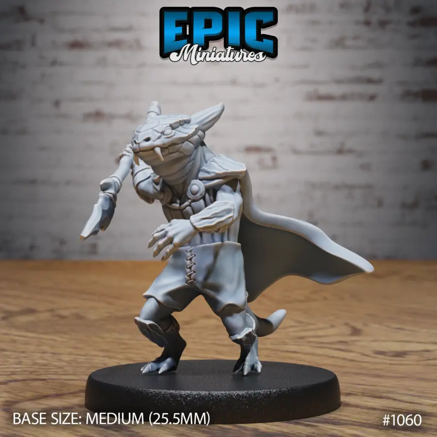Lizardfolk Spear (Medium)