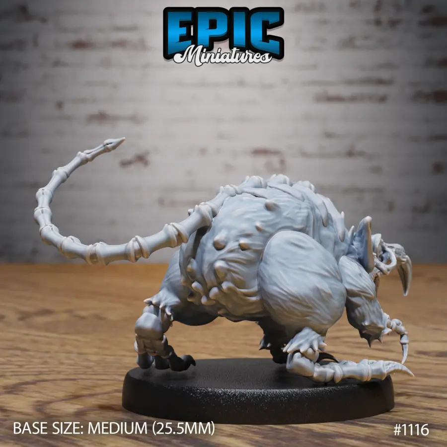 Giant Rat Revenant Walking (Medium) - Image 2