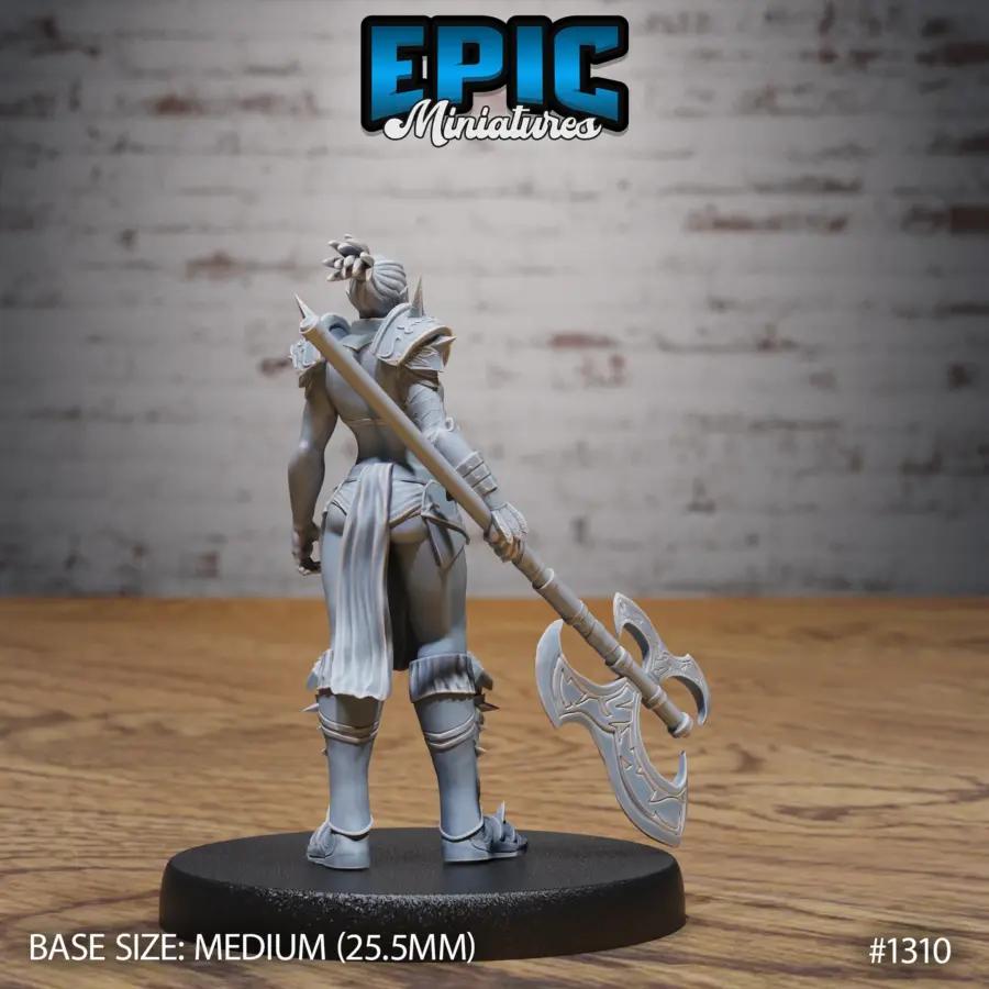 Orc Female Axe / Orc Female Claws / Orc Female Archer Set - Image 3