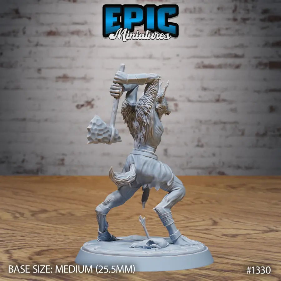 Jackalwere Roaring / Jackalwere Club / Jackalwere Axe Set - Image 7