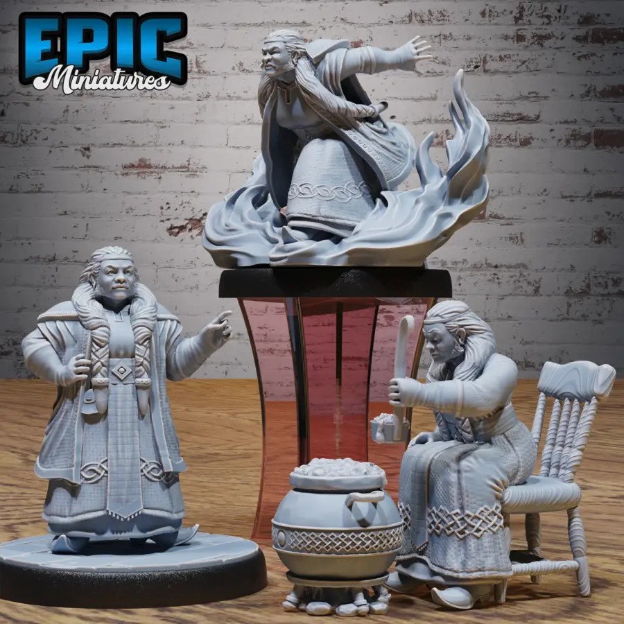 Fire Dwarf Female Set