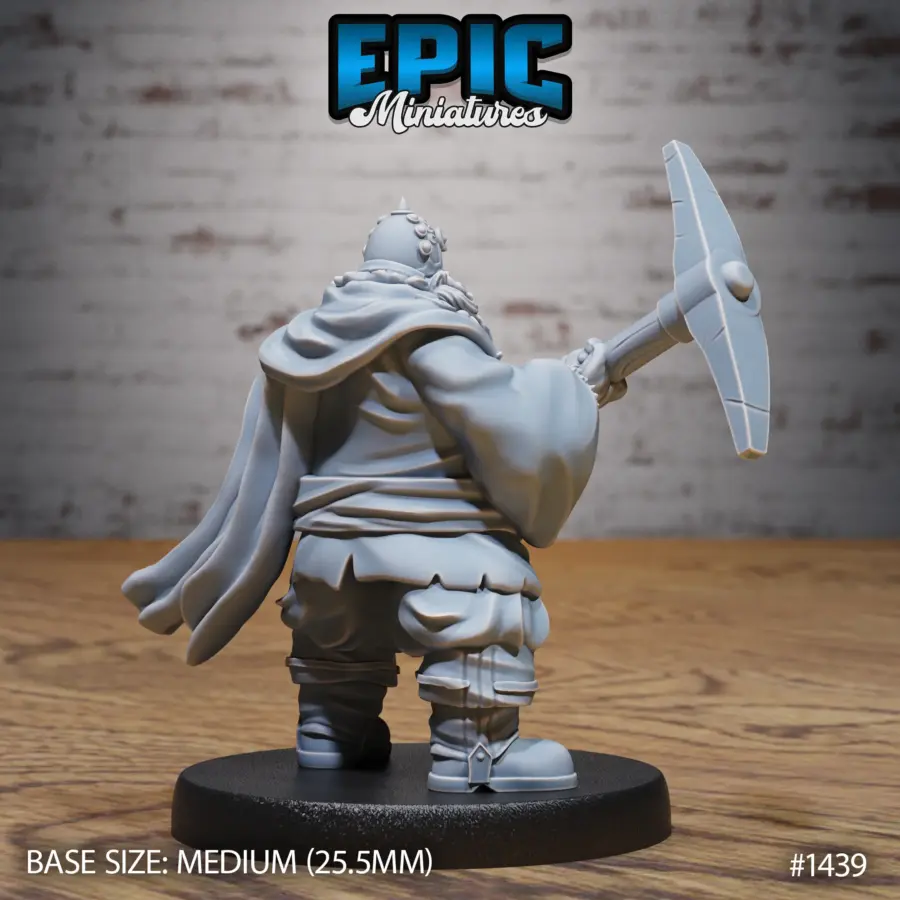 Fire Dwarf Male Miner (Medium) - Image 2