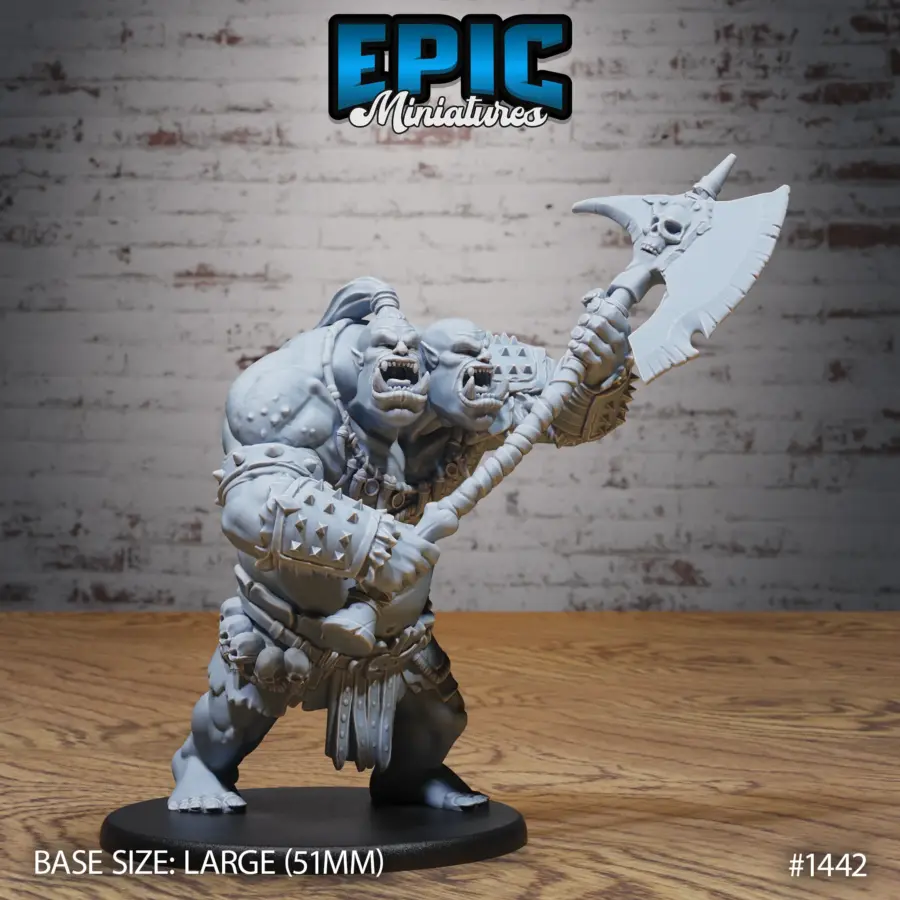 Ettin Tribe Axe Warrior (Large)