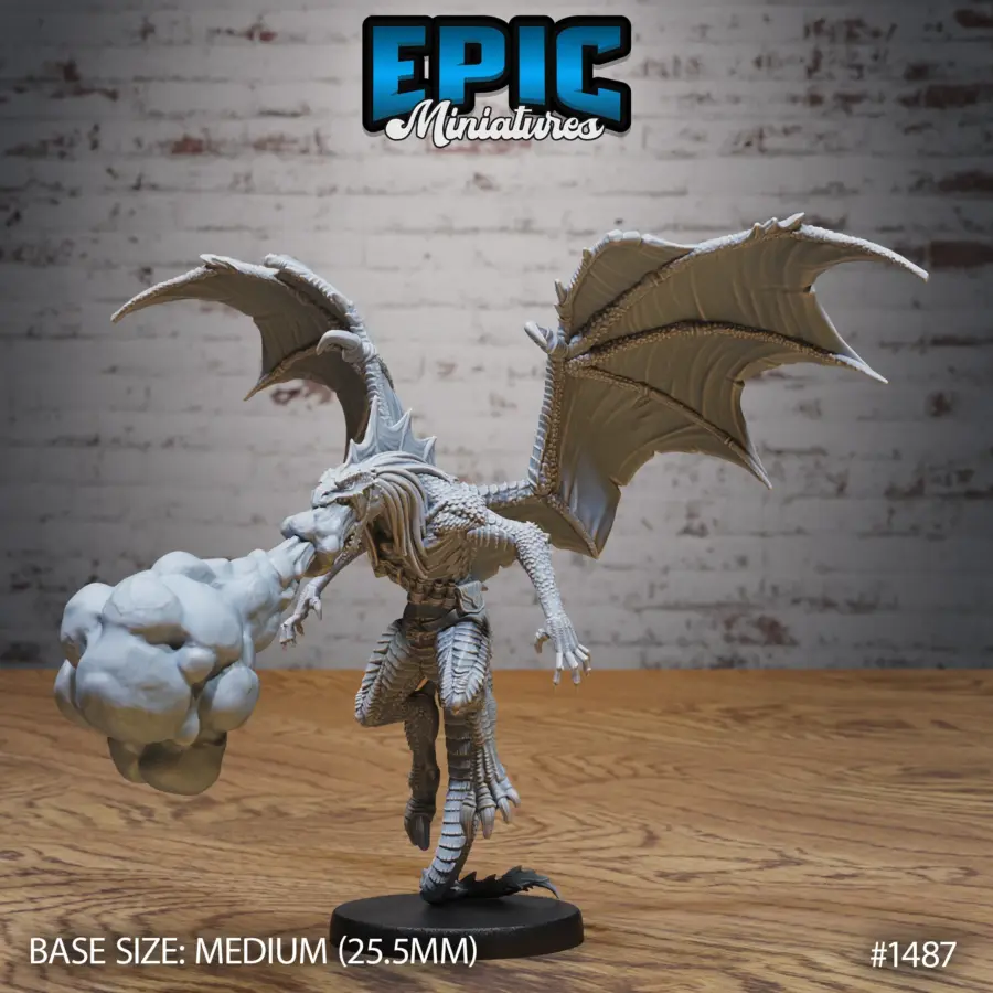 Draconic Demon Green Breath Attack (Medium)
