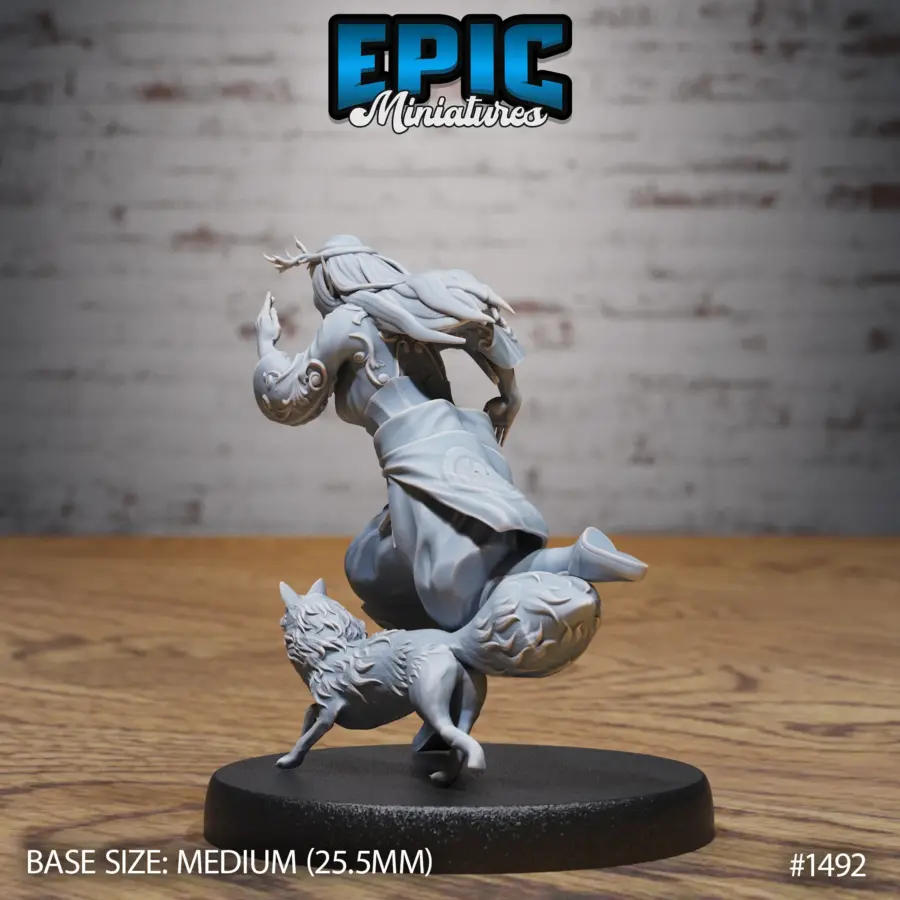 Forest Druid Running (Medium) - Image 2
