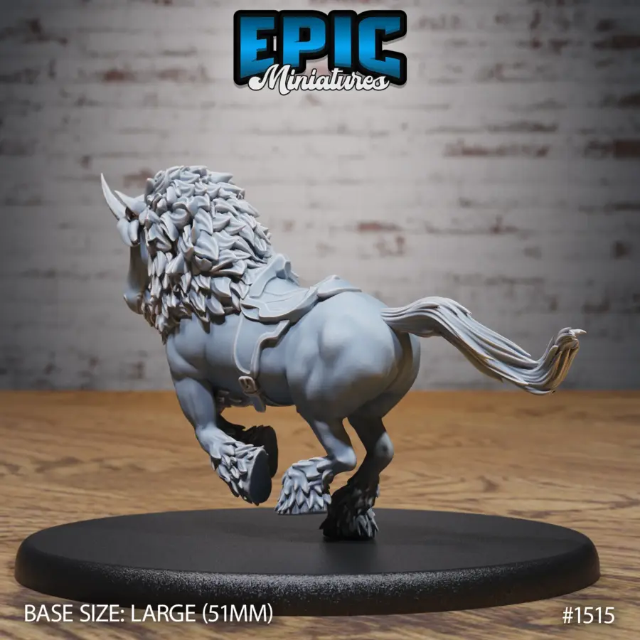 Maned Unicorn Mount (Large) - Image 2