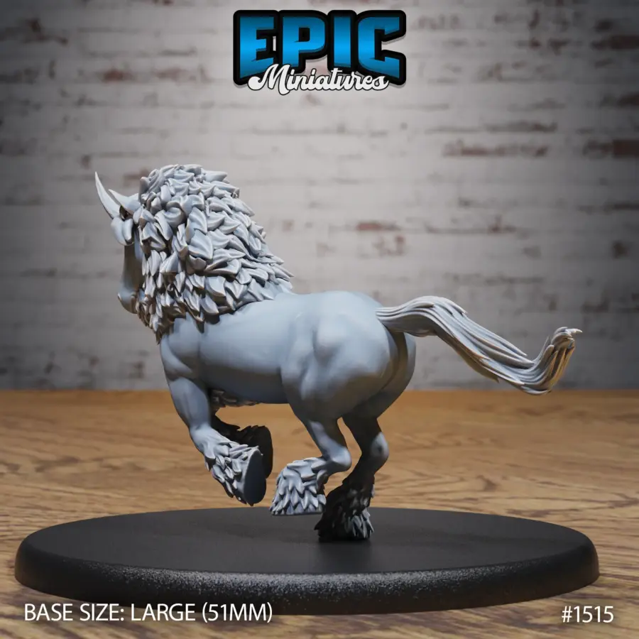 Maned Unicorn Mount (Large) - Image 4