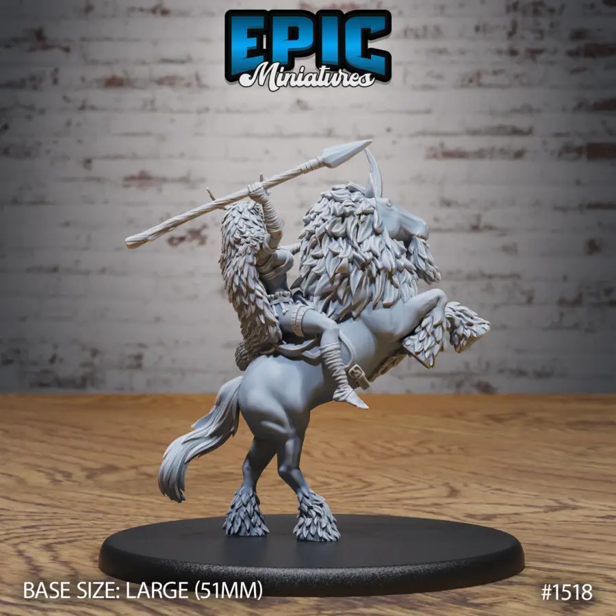Wood Mask Tribe Unicorn Rider (Large) - Image 2