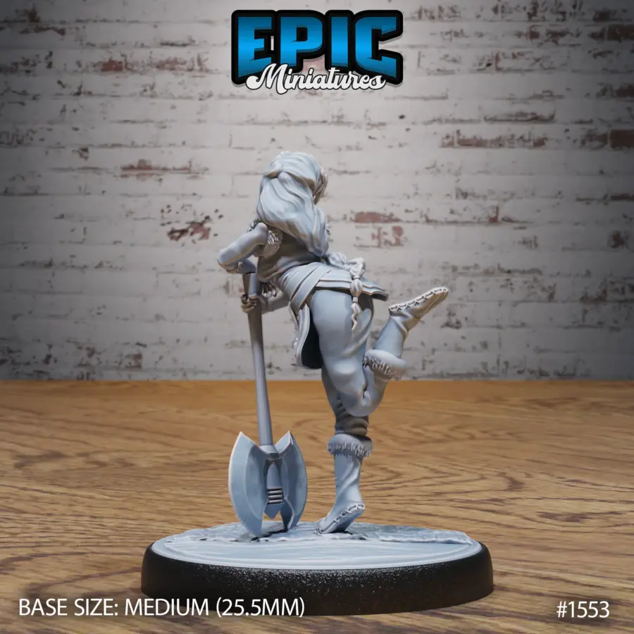 Half Dwarf Adventurer Posing (Medium) - Image 2