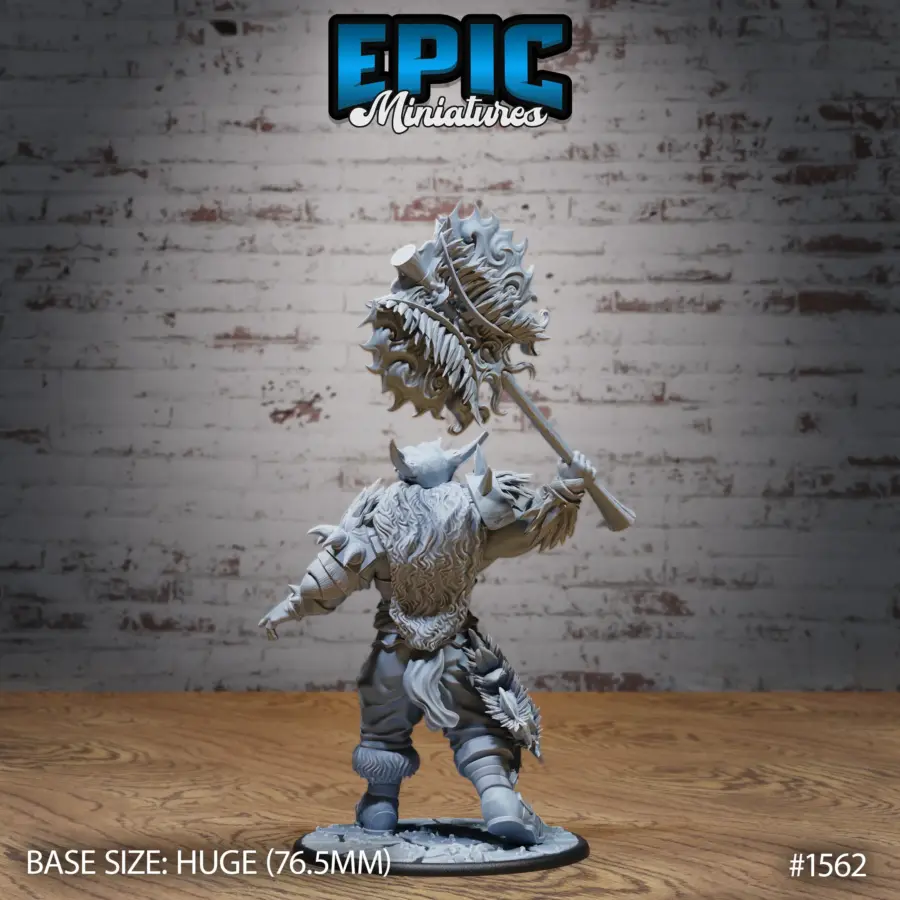 Frost Giant Warrior Angry (Huge) - Image 2