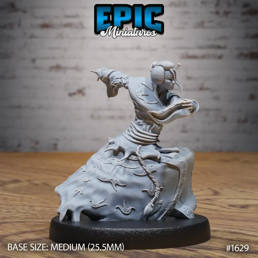Jiangshi Female Attacking (Medium)