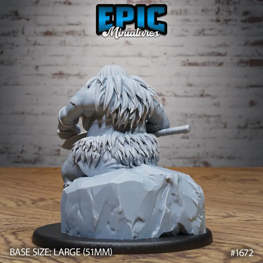 Ogre Female Shovel / Ogre Female Sitting / Ogre Female Attacking Set - Image 5