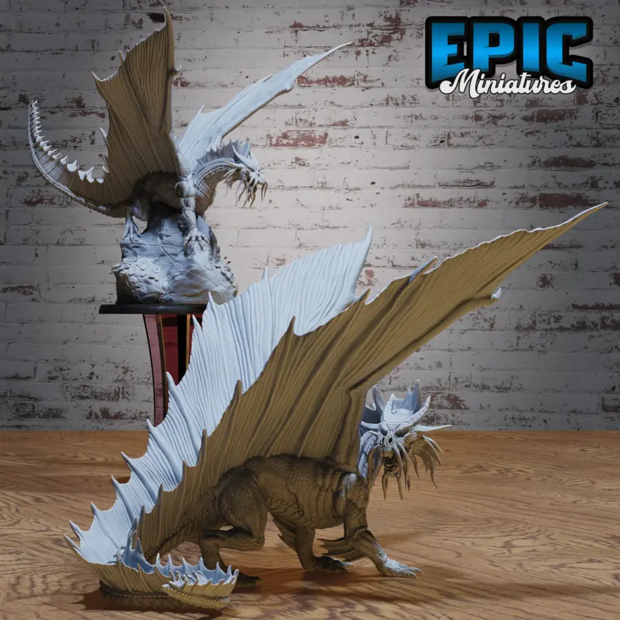 Young Gold Dragon / Adult Gold Dragon / Ancient Gold Dragon Set