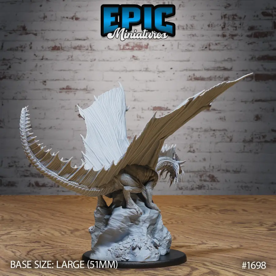 Young Gold Dragon / Adult Gold Dragon / Ancient Gold Dragon Set - Image 3