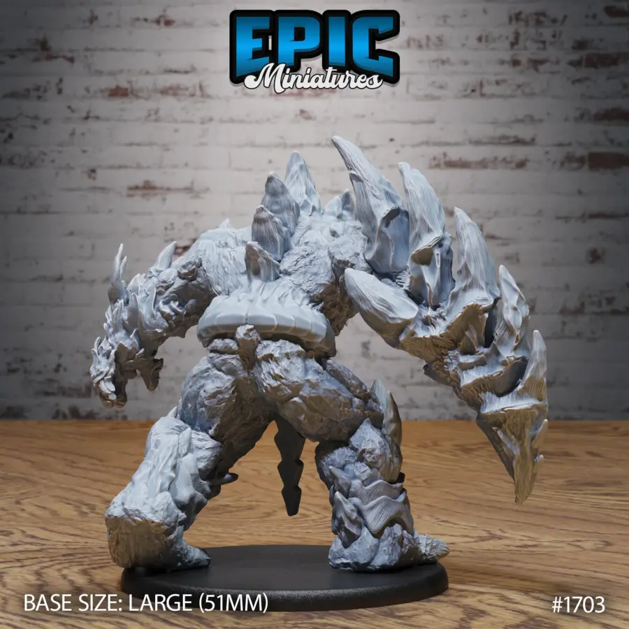 Lava Golem Angry (Large) - Image 2