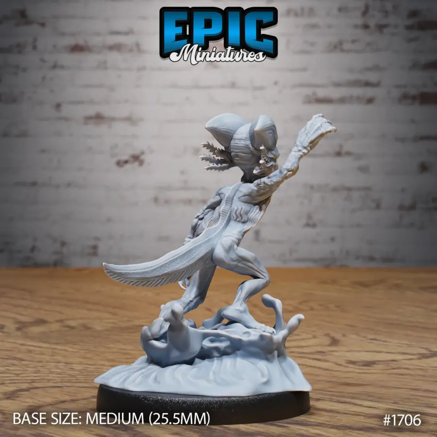 Grumpy Axolotl Warrior Axe / Grumpy Axolotl Warrior Attacking / Grumpy Axolotl Warrior Water Set - Image 7