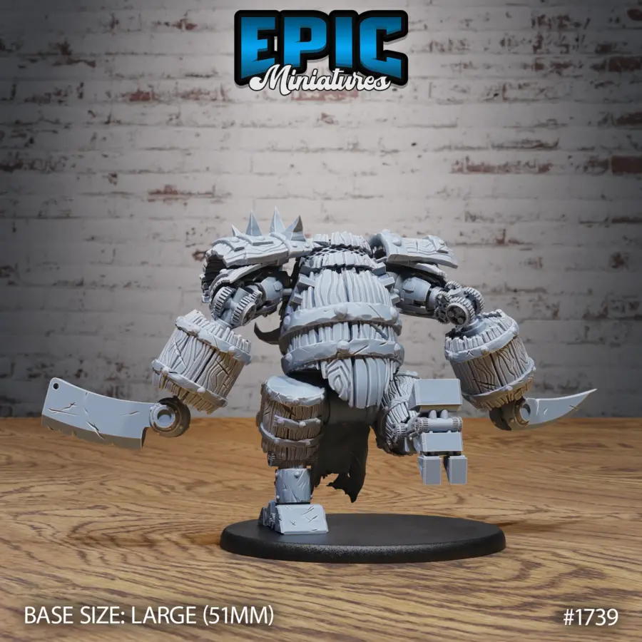 Barrel Construct Cleaver (Large) - Image 2